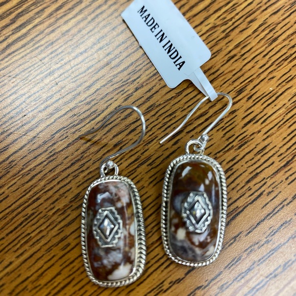 Jewelry - Wild horse turquoise  Dangle Earrings